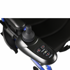 Electric wheelchair size 50 cm - side battery