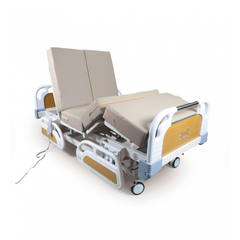 6-motion electric bed (patient turning feature) + mattress