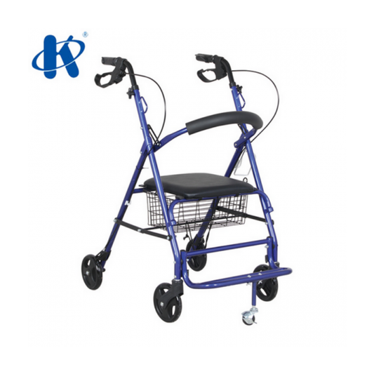 4-wheel walker and adult seat