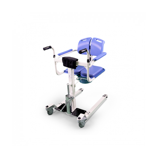 Shower chair and patient carrier with padded seat