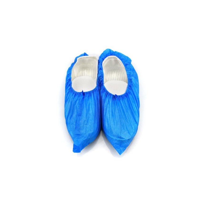 100-Piece Anti-Slip Disposable Shoe Cover Dark Blue