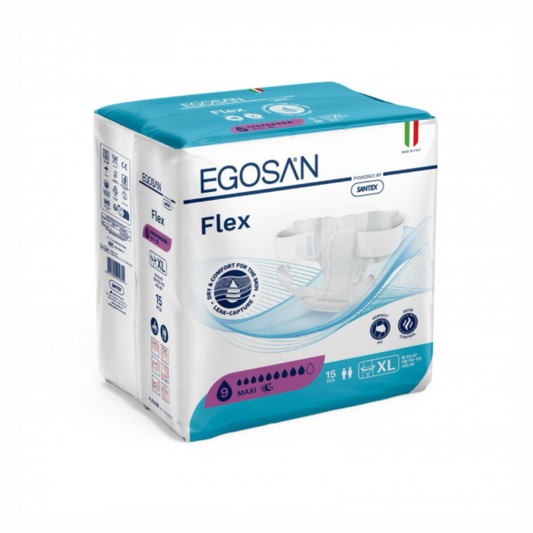 Italian Ego San Flex Diapers, Size XL - Maxi