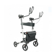 4-wheel walker with upgraded seat