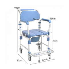 DG Lightweight Aluminum Shower Chair