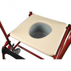 Fado Bathroom Chair - Red