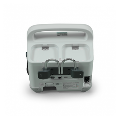 Defibrillator with monitor